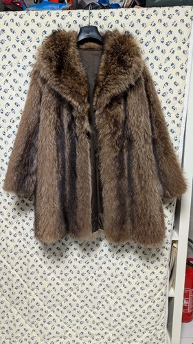 Cappotto pelliccia procione - cappotto,