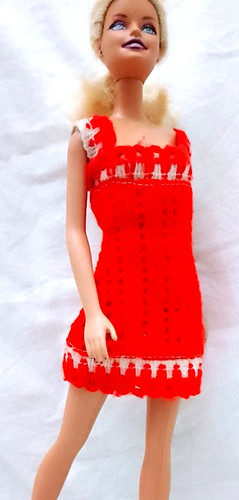 Barbie 70s mattel abito - abito, lana