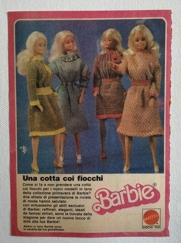 Mattel barbie abitini lana - barbie,