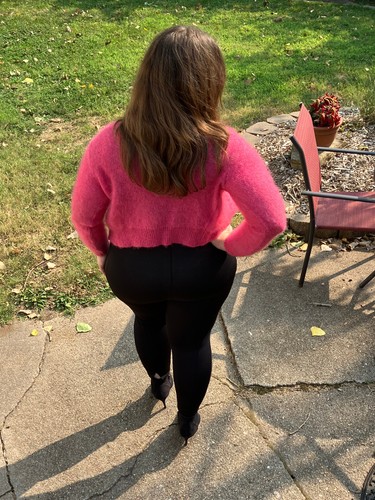 Cardigan fuzzy soffice busty - fuzzy,