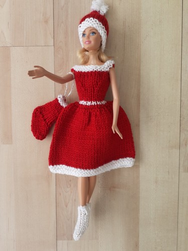 Barbie vestito natalizio