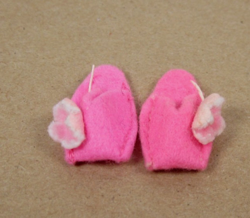 Mod barbie pantofole - pantofole, feltro